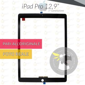 Touch screen apple ipad pro 12,9" a1584 a1652 lcd vetro schermo display nero pari a originale