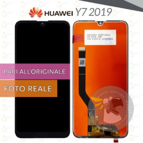 Display huawei y7 2019 dub-lx1 lx2 lx3 lcd touch schermo vetro pari a originale