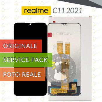 DISPLAY ORIGINALE REALME C11 2021 RMX3231 SCHERMO LCD VETRO TOUCH SCREEN MONITOR 235023680770