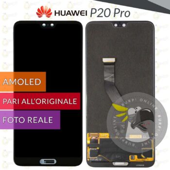 DISPLAY HUAWEI P20 PRO CLT L09 CLT L29 SCHERMO OLED VETRO TOUCH SCREEN 235058327171
