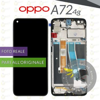 DISPLAY OPPO A72 4G CPH2067 SCHERMO LCD TOUCH SCREEN FRAME PARI ORIGINALE 234956716911