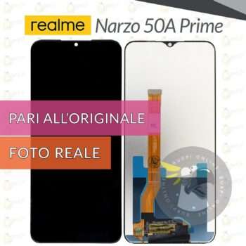 DISPLAY REALME NARZO 50A PRIME RMX3516 SCHERMO VETRO LCD TOUCH PARI A ORIGINALE 235361925002