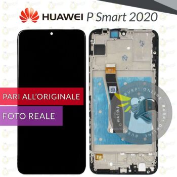DISPLAY HUAWEI P SMART 2020 POT LX1A LCD FRAME TOUCH SCREEN SCHERMO NERO 234907096733