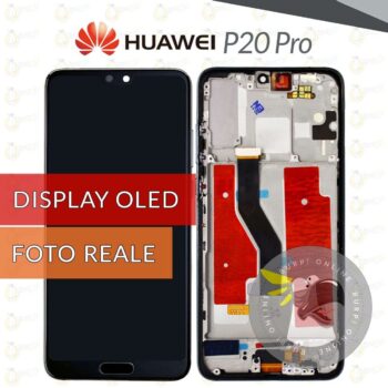 DISPLAY HUAWEI P20 PRO CLT L09 CLT L29 SCHERMO OLED FRAME VETRO TOUCH SCREEN 235060893044