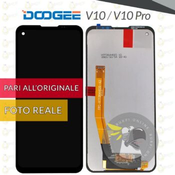 DISPLAY DOOGEE V10 DOOGEE V10 PRO SCHERMO LCD VETRO TOUCH SCREEN 235056739976