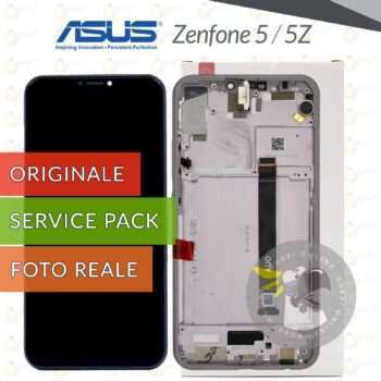 DISPLAY ORIGINALE ASUS ZENFONE 5 5Z ZE620KL ZS620KL SCHERMO LCD FRAME PURPLE 235459714177