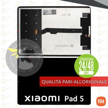 DISPLAY TABLET XIAOMI PAD 5 21051182G 5 PRO M2105K81AC SCHERMO LCD VETRO TOUCH 234908003067