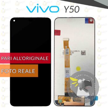 DISPLAY VIVO Y50 V1965A SCHERMO LCD TOUCH SCREEN VETRO PARI A ORIGINALE 234828084887