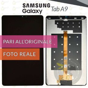 DISPLAY SAMSUNG GALAXY TAB A9 SM X110 SM X115 SCHERMO LCD VETRO PARI A ORIGINALE 235542346528