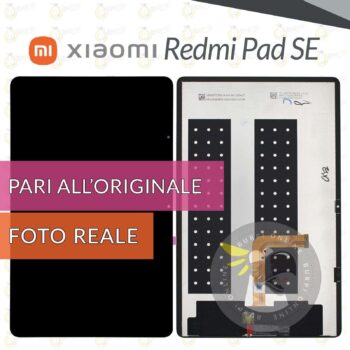 DISPLAY XIAOMI REDMI PAD SE SCHERMO LCD VETRO TOUCH SCREEN PARI A ORIGINALE 235277336028